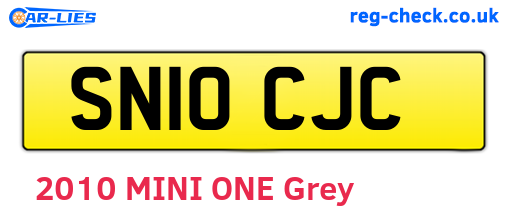SN10CJC are the vehicle registration plates.