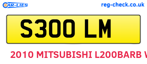 S30OLM are the vehicle registration plates.