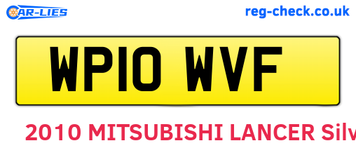 WP10WVF are the vehicle registration plates.