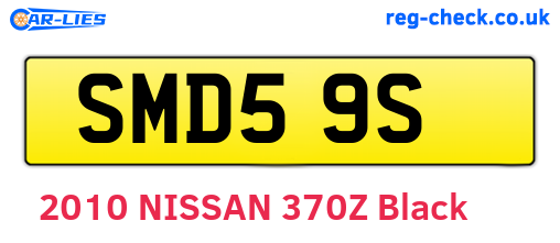 SMD59S are the vehicle registration plates.