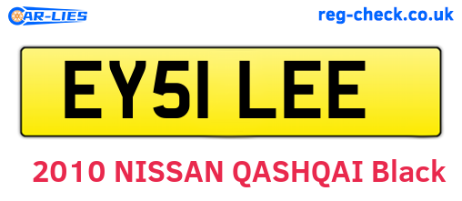 EY51LEE are the vehicle registration plates.