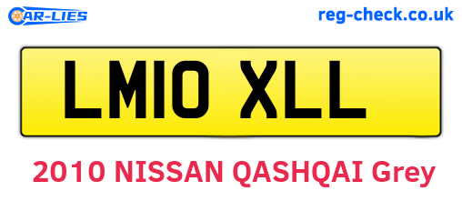 LM10XLL are the vehicle registration plates.