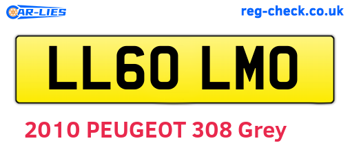 LL60LMO are the vehicle registration plates.