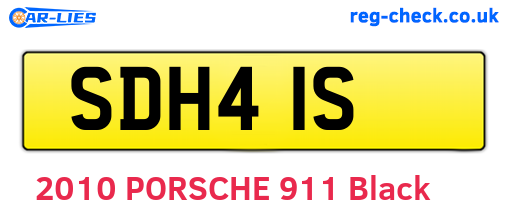 SDH41S are the vehicle registration plates.