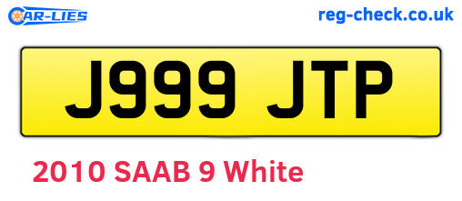 J999JTP are the vehicle registration plates.