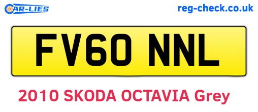FV60NNL are the vehicle registration plates.