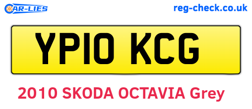 YP10KCG are the vehicle registration plates.