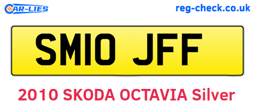 SM10JFF are the vehicle registration plates.