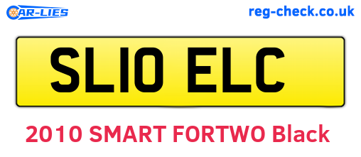 SL10ELC are the vehicle registration plates.