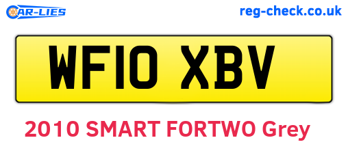 WF10XBV are the vehicle registration plates.