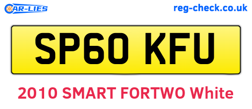 SP60KFU are the vehicle registration plates.