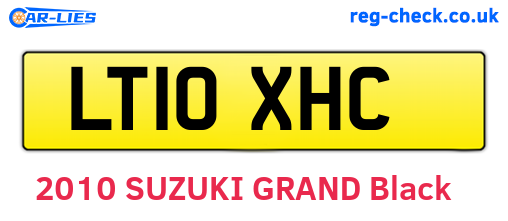 LT10XHC are the vehicle registration plates.