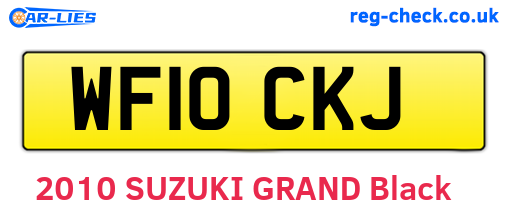 WF10CKJ are the vehicle registration plates.