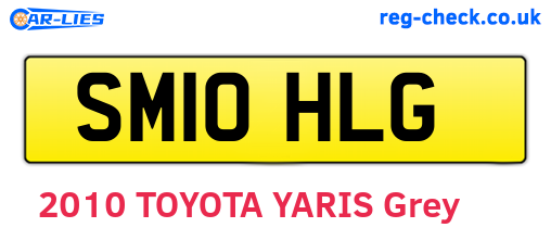SM10HLG are the vehicle registration plates.