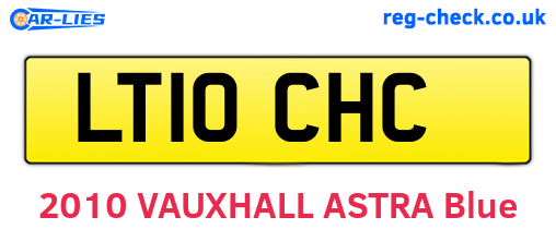 LT10CHC are the vehicle registration plates.