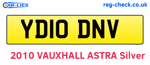 YD10DNV are the vehicle registration plates.