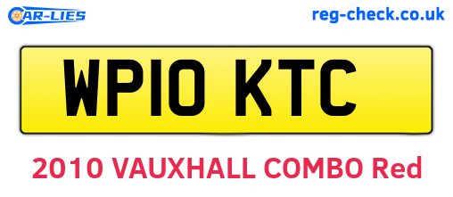 WP10KTC are the vehicle registration plates.