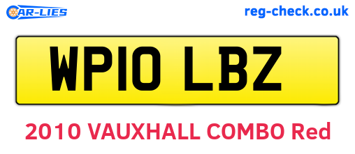 WP10LBZ are the vehicle registration plates.