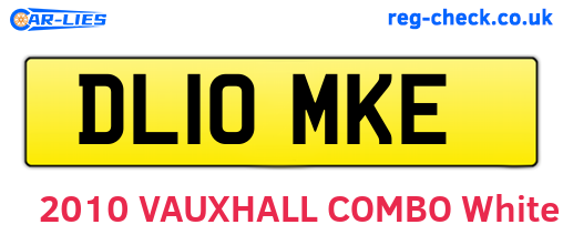 DL10MKE are the vehicle registration plates.