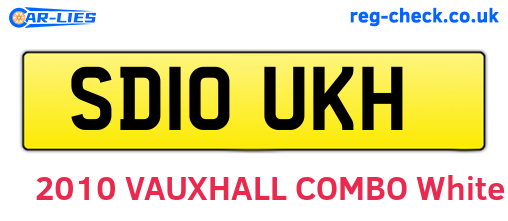 SD10UKH are the vehicle registration plates.