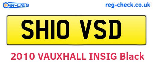 SH10VSD are the vehicle registration plates.