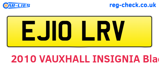 EJ10LRV are the vehicle registration plates.