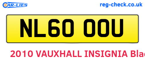 NL60OOU are the vehicle registration plates.