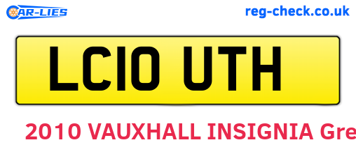 LC10UTH are the vehicle registration plates.