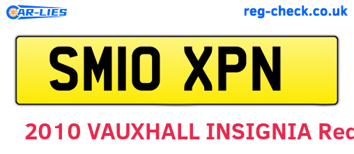 SM10XPN are the vehicle registration plates.