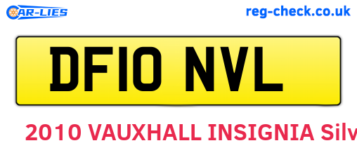 DF10NVL are the vehicle registration plates.