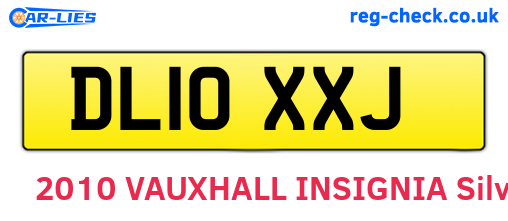 DL10XXJ are the vehicle registration plates.