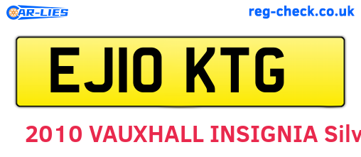 EJ10KTG are the vehicle registration plates.