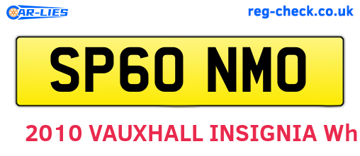 SP60NMO are the vehicle registration plates.