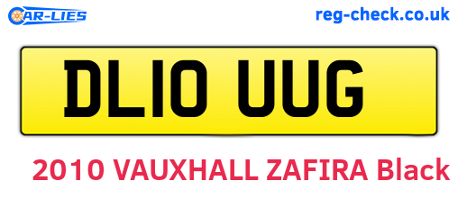 DL10UUG are the vehicle registration plates.