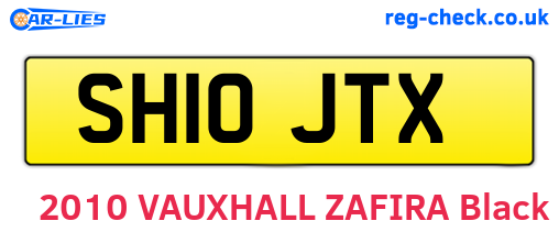 SH10JTX are the vehicle registration plates.