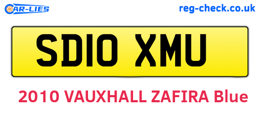 SD10XMU are the vehicle registration plates.