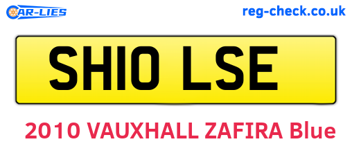SH10LSE are the vehicle registration plates.