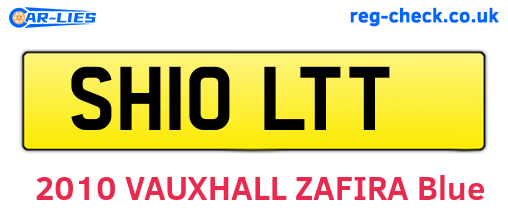 SH10LTT are the vehicle registration plates.