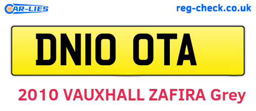 DN10OTA are the vehicle registration plates.