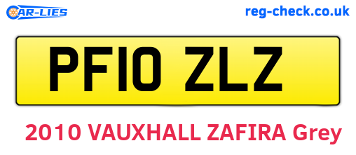 PF10ZLZ are the vehicle registration plates.