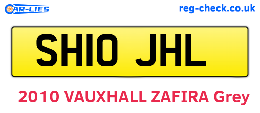 SH10JHL are the vehicle registration plates.