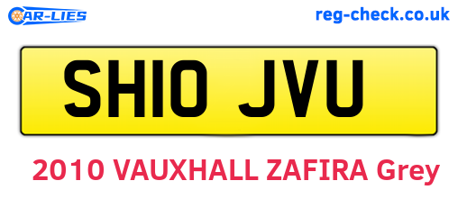 SH10JVU are the vehicle registration plates.