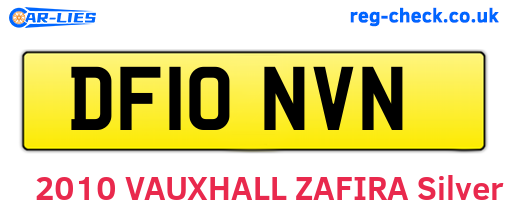 DF10NVN are the vehicle registration plates.