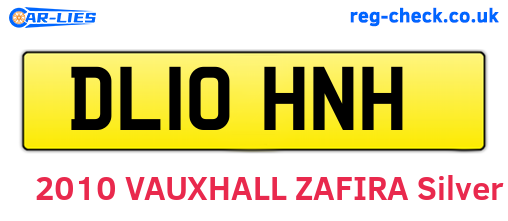 DL10HNH are the vehicle registration plates.