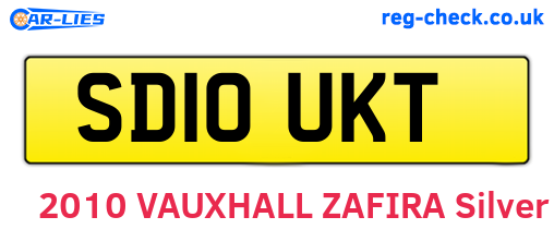 SD10UKT are the vehicle registration plates.