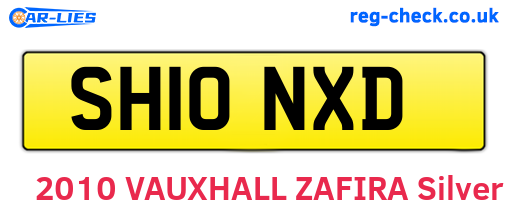 SH10NXD are the vehicle registration plates.