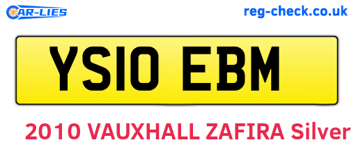 YS10EBM are the vehicle registration plates.