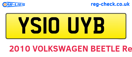 YS10UYB are the vehicle registration plates.