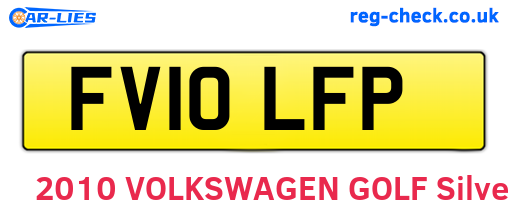 FV10LFP are the vehicle registration plates.