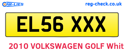 EL56XXX are the vehicle registration plates.